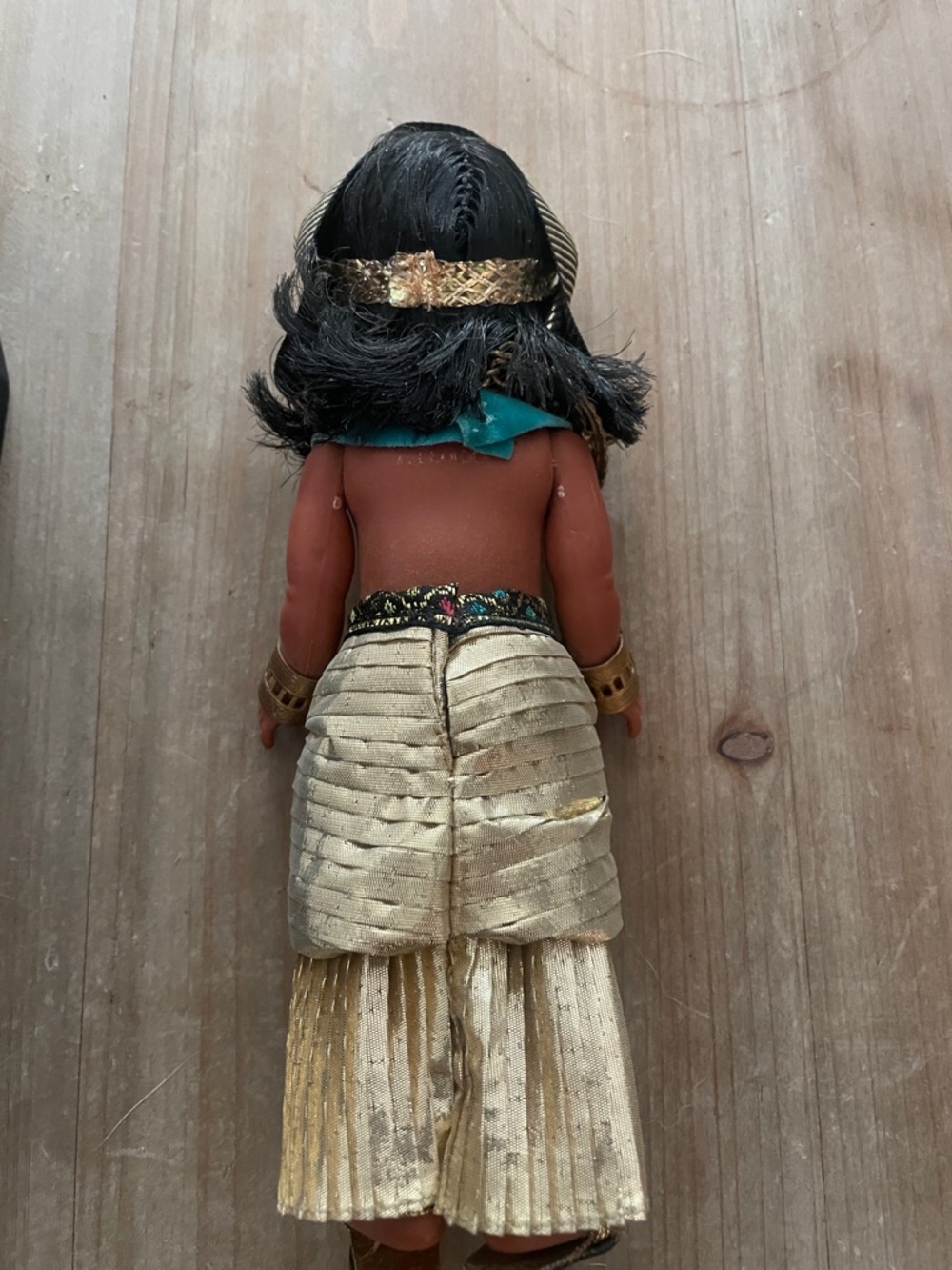 Madam Alexander Egyptian-Themed Gold & Black Decorative Doll. With  Sarcophagus - Picture 4 of 5